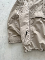 00's Oakley software 1/4 Zip Pullover Hooded Jacket (XL)