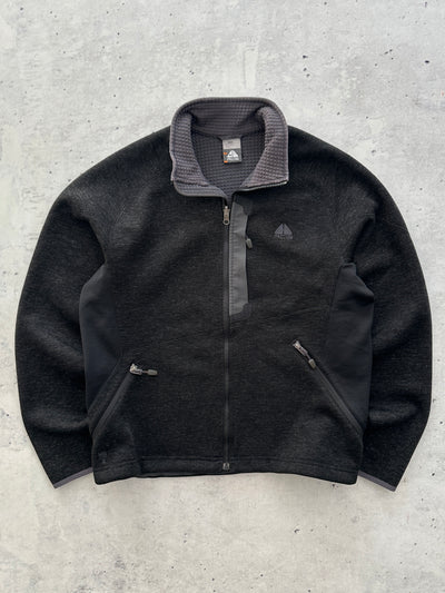 00's Nike ACG waffle lined Zip Up Fleece (M)