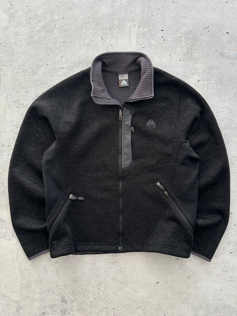 00's Nike ACG waffle lined Zip Up Fleece (M)
