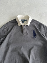 Ralph Lauren Big Logo Heavyweight Rugby Shirt (XL)