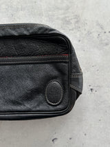 Vintage CP Company Leather Wash Bag / Pouch (One Size)