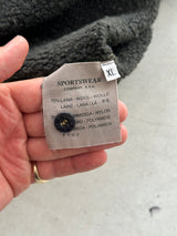 AW/01 Stone Island Wool Pullover Chunky Knit Jumper (XL)