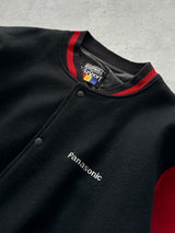 90's Panasonic Wool Varsity Jacket (L)