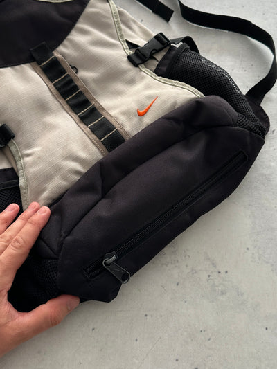 90's Nike Embroidered Swoosh Ripstop Backpack (One Size)