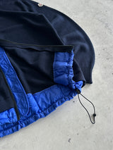 Moncler Maglione Tricot Wool Down Zip Up Cardigan (L)