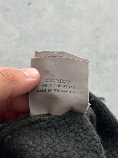 AW/01 Stone Island Wool Pullover Chunky Knit Jumper (XL)