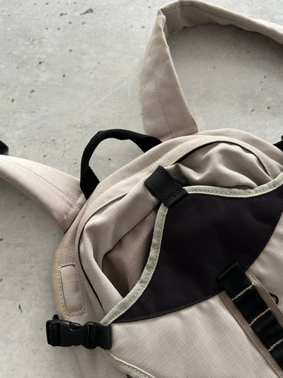 90's Nike Embroidered Swoosh Ripstop Backpack (One Size)