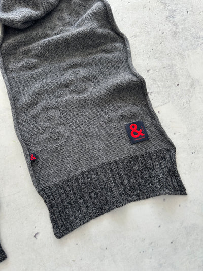 Vintage Dolce & Gabbana Wool Scarf (One Size)