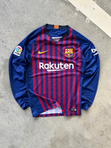 2018/19 Barcelona Nike Long Sleeve Shirt (S)