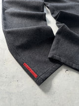 00's Prada Sport Relaxed loose Leg Wool Trousers (W32 x L31)