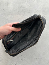 Vintage CP Company Leather Wash Bag / Pouch (One Size)