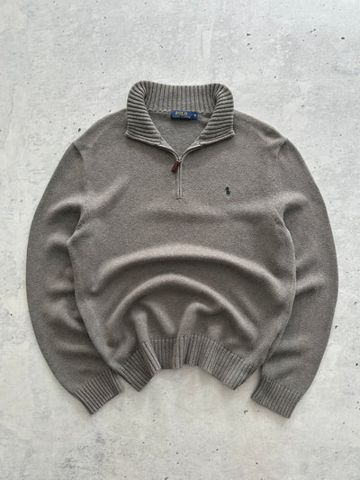 Ralph Lauren 1/4 Zip Pullover Knit Jumper (M)