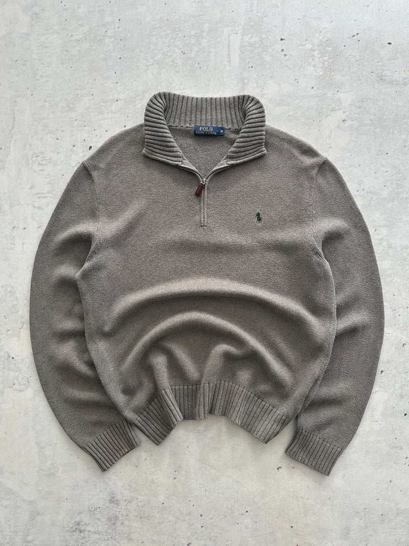 Ralph Lauren 1/4 Zip Pullover Knit Jumper (M)