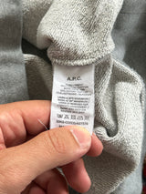 A.P.C. Logo Crewneck Sweatshirt (S)