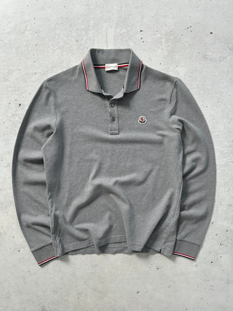 Moncler Maglia Long Sleeve Polo Shirt (S)