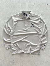 Deadstock 00's Oakley Embroidered Long Sleeve Polo Shirt (M)