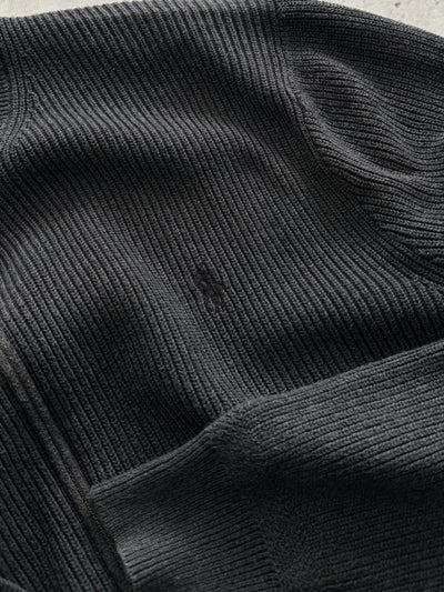 Ralph Lauren double Zip Up full Knit Jumper (XL)