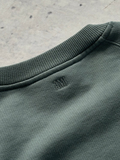 AMI Paris Ami de Cœur Tonal Logo Crewneck Sweatshirt (XL)