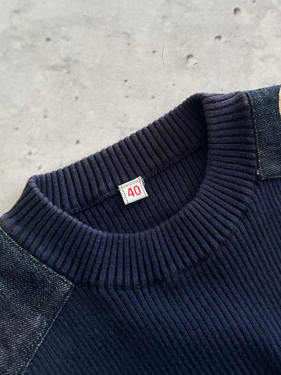 00's Evisu Ribbed Knit Vest (S)