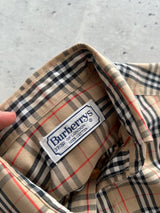 Burberry Nova Check Long Sleeve Shirt (S)