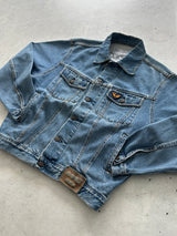 90's Avirex USA Denim Jacket (S)