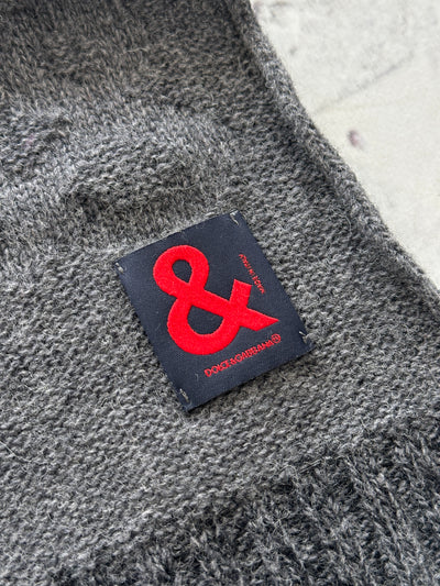 Vintage Dolce & Gabbana Wool Scarf (One Size)