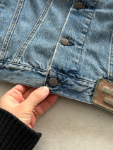 90's Avirex USA Denim Jacket (S)