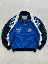 Italy Diadora Zip Up Track Jacket (M)