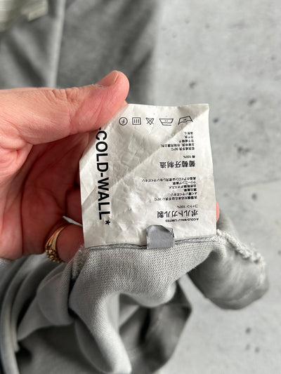 A Cold Wall ACW mock Neck pigment dyed heavyweight T Shirt (L)