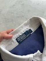90's Ralph Lauren Heavyweight Stripe Rugby Shirt (L)