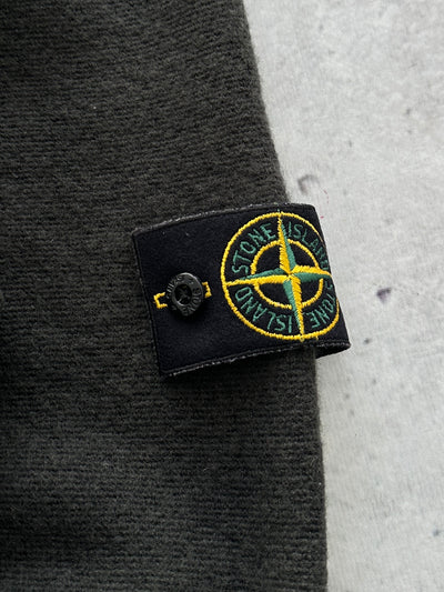 AW/01 Stone Island Wool Pullover Chunky Knit Jumper (XL)