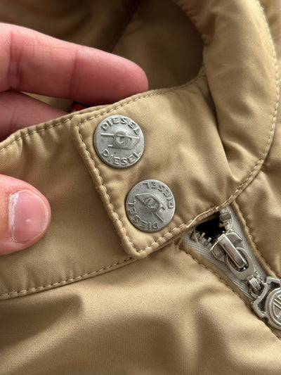 Vintage Diesel Embroidered Logo Zip Up Jacket (L)