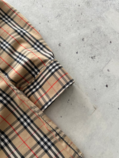 Burberry Nova Check Long Sleeve Shirt (S)