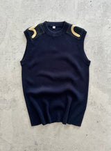 00's Evisu Ribbed Knit Vest (S)