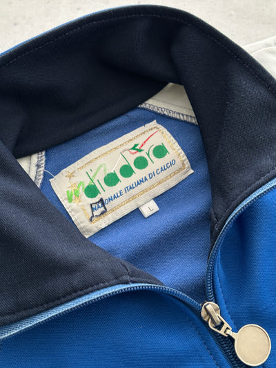 Italy Diadora Zip Up Track Jacket (M)