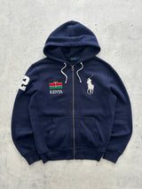 Ralph Lauren Big Logo Kenya Heavyweight Zip Up Hoodie (M)