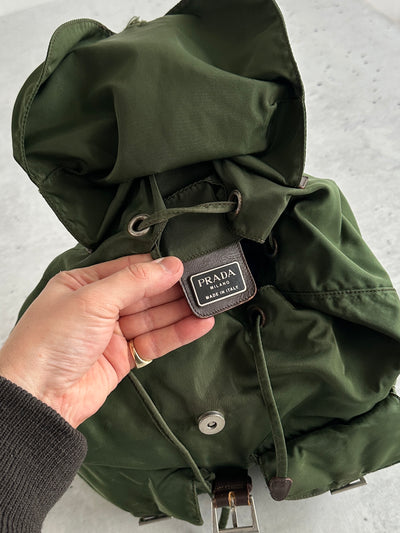 Vintage Prada Nylon Backpack (One Size)
