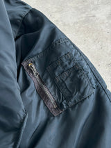 90's Schott NYC Zip Up MA-1 Bomber Jacket (L)