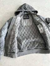 Diesel Zip Up Puffer Jacket (S)