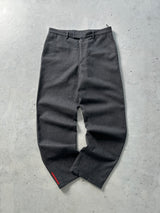 00's Prada Sport Relaxed loose Leg Wool Trousers (W32 x L31)