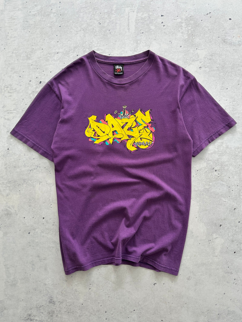 Vintage Stussy Daze Graffiti T Shirt (M)