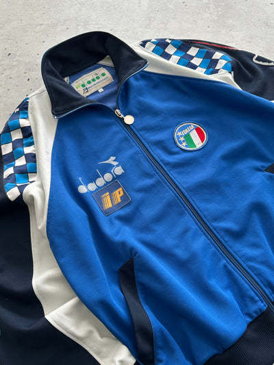 Italy Diadora Zip Up Track Jacket (M)