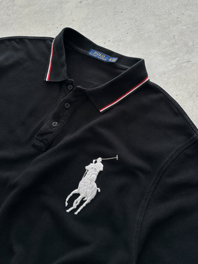 Ralph Lauren Big Logo Long Sleeve Polo Shirt (XXL)