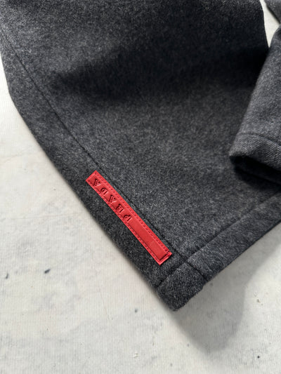 00's Prada Sport Relaxed loose Leg Wool Trousers (W32 x L31)