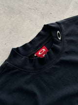 90's Oakley Emblem Mock Neck Long Sleeve T Shirt (XL)