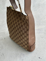 Vintage Gucci GG Canvas Shoulder Bag (One Size)