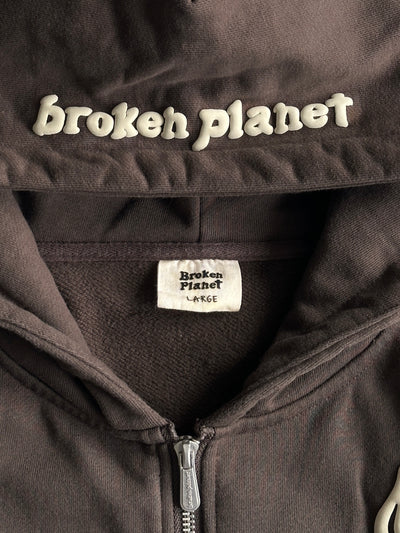 Broken Planet Heavyweight Zip Up Hoodie (L)