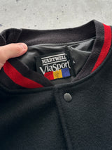 90's Panasonic Wool Varsity Jacket (L)