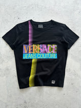 Vintage Versace Jeans Graphic Print T Shirt (Women's S)