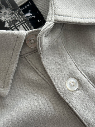 Deadstock 00's Oakley Embroidered Long Sleeve Polo Shirt (M)